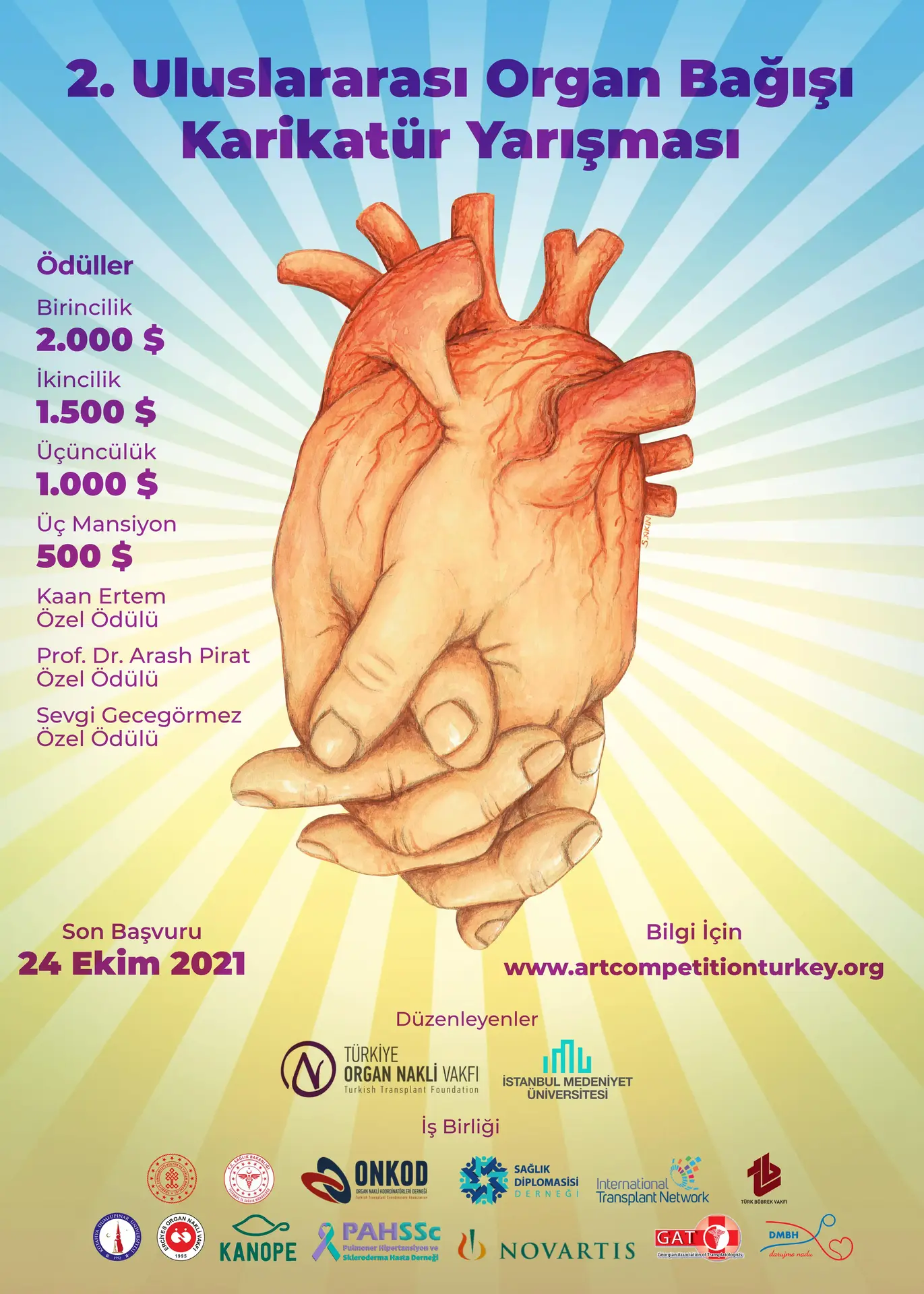 2nd INTERNATIONAL ORGAN DONATION CARTOON COMPETITION